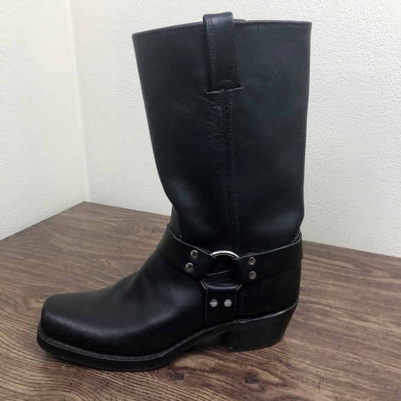 Frye Classic Black Harness Boot 12R (EUC) - Picture 6 of 8